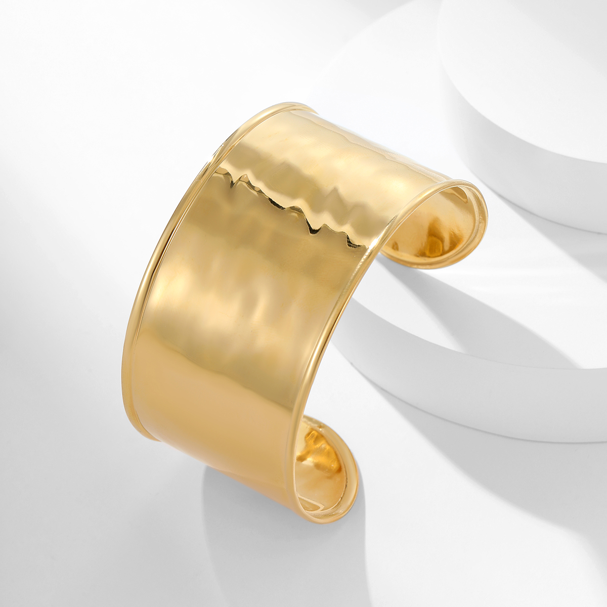  18K PVD ??镀金不锈钢开口手链